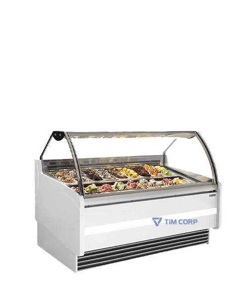 Tủ trưng bày kem cứng gelato của Ý Sunny 12