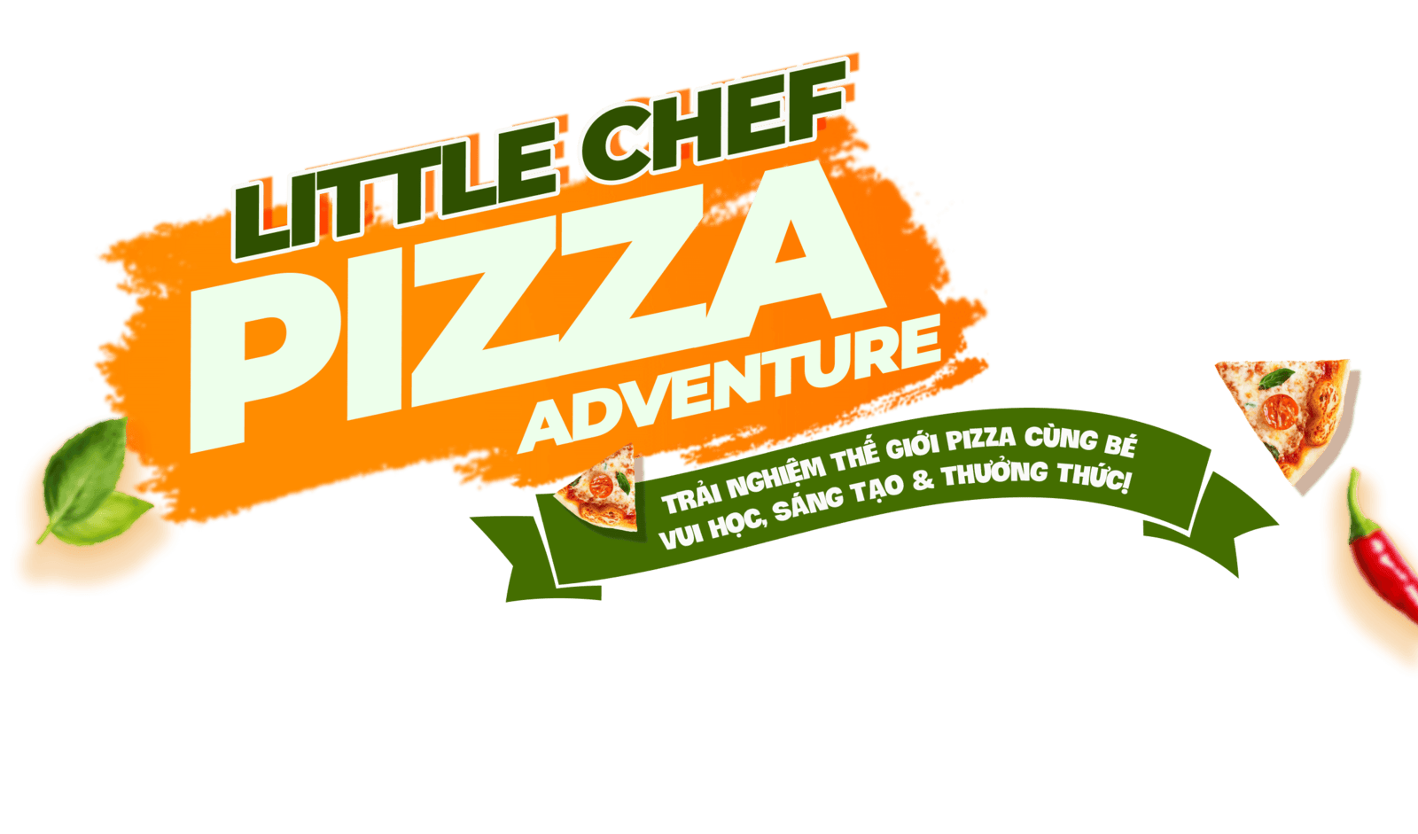 anner lớp học trải nghiệm làm pizza 'Little Chef Pizza Adventure' do TIM CORP tổ chức, mang đến cơ hội cho các bé vui học, sáng tạo và thưởng thức pizza.